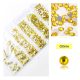 Set of 1680 crystal rhinestones in 6 sizes P12 - Citrine