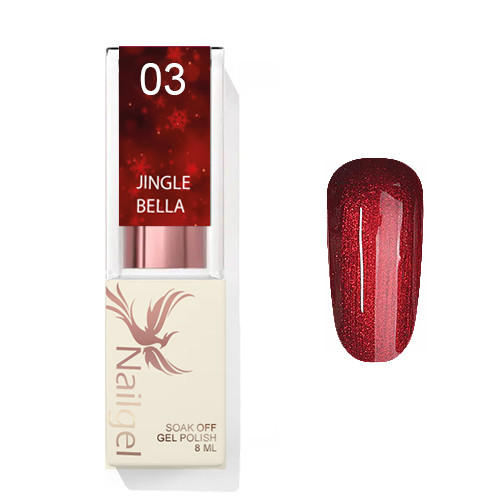 Jingle Bella 03 gél lakk 8 Ml