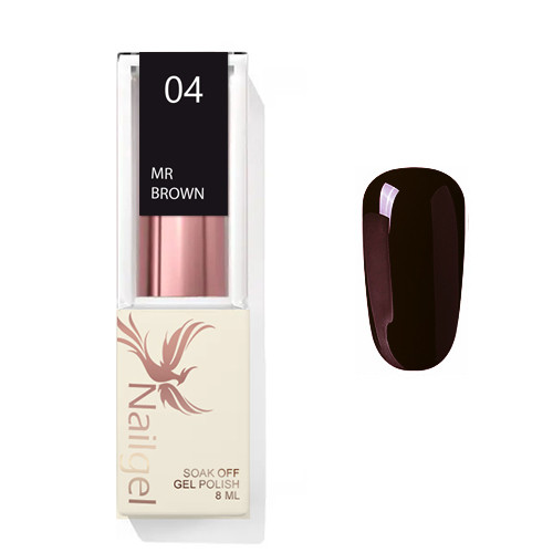 Mr. Brown 04 gel polish 8 Ml