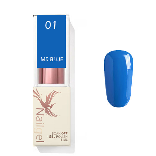 Mr Blue 01 - gél lakk 8 ml