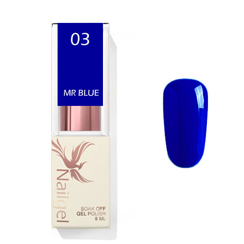 Mr Blue 03 - gél lakk 8 ml