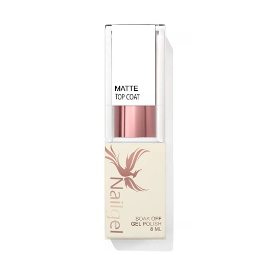 Matt hatású fényzselé  Matte Top Coat  8ml