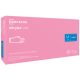 Nitrylex pink powder-free light pink nitrile examination gloves S