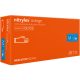 Nitrylex orange powder-free nitrile examination gloves S