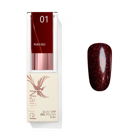 Ruby Red 001  gel polish 8 Ml