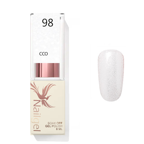 White 098 CCO  gel polish 8ml