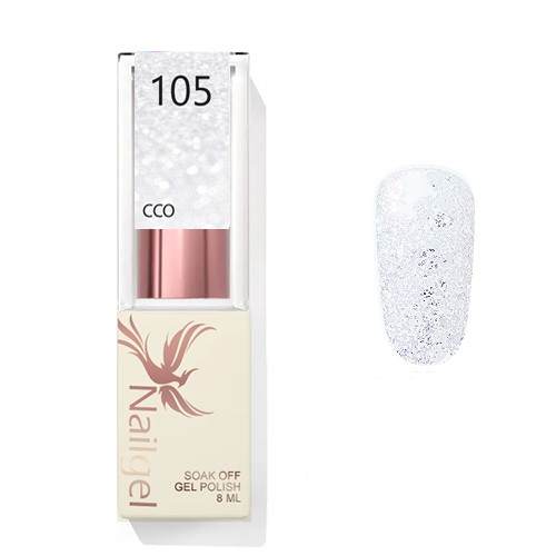 White 105 CCO  gel polish 8ml