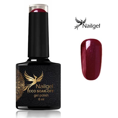 Burgundy 124 CCO Gel Lacquer 8ml