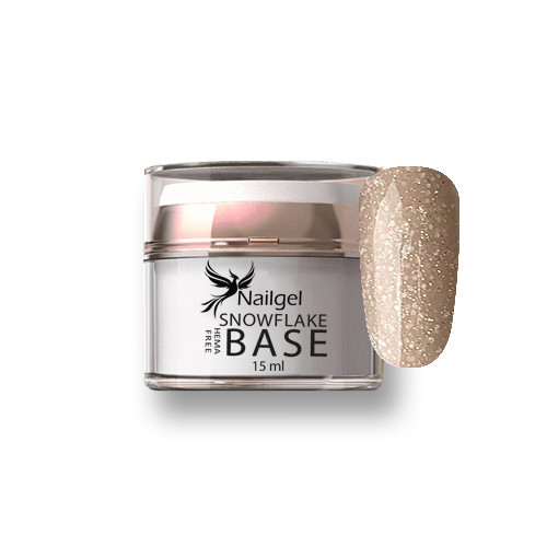 Snowflake base 04  pumpás tégelyben- Compact base 15 ml