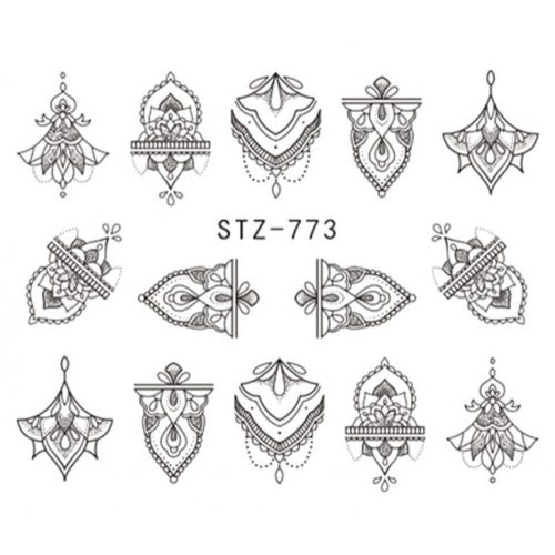 Tattoo Nail Decal 3