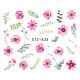 Nail flower sticker 5