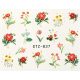 Nail flower sticker 7